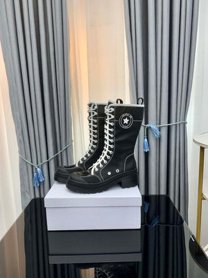 Dior Women's Shoes KCI768TFC_S17X D-Rise Boot 193682 - 35 - View 5