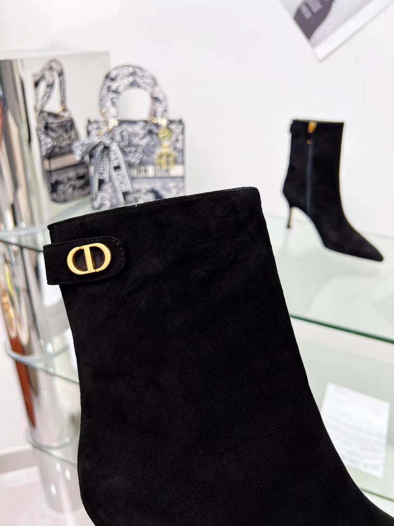 Dior Women's Shoes Kci743vvv- S900 Dior Attract Heeled Ankle Boot 192349