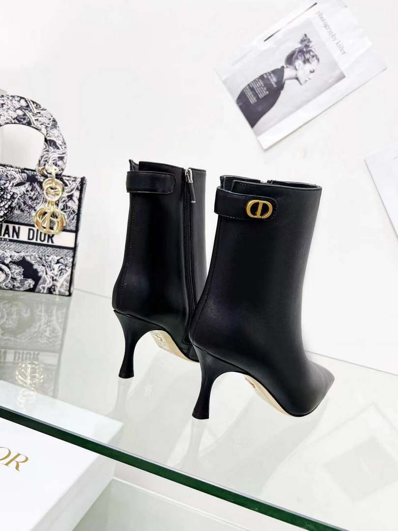 Dior Women's Shoes Kci743vvv- S900 Dior Attract Heeled Ankle Boot 192349