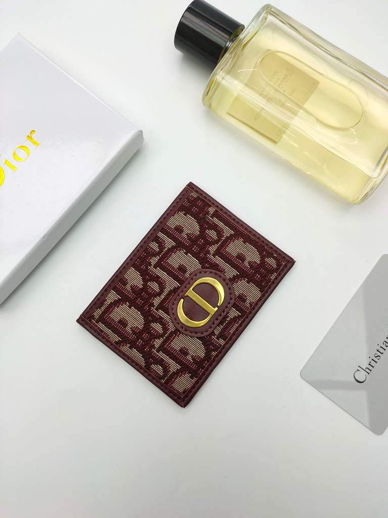 Dior S2098 Wallet 30 Montaigne card holder M928 Wine Red