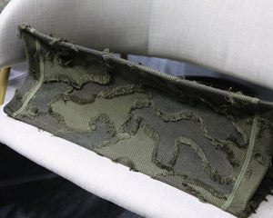 Dior Book Tote M1286 Green Camouflage Embroidery Shopping Bag - luxibagsmall