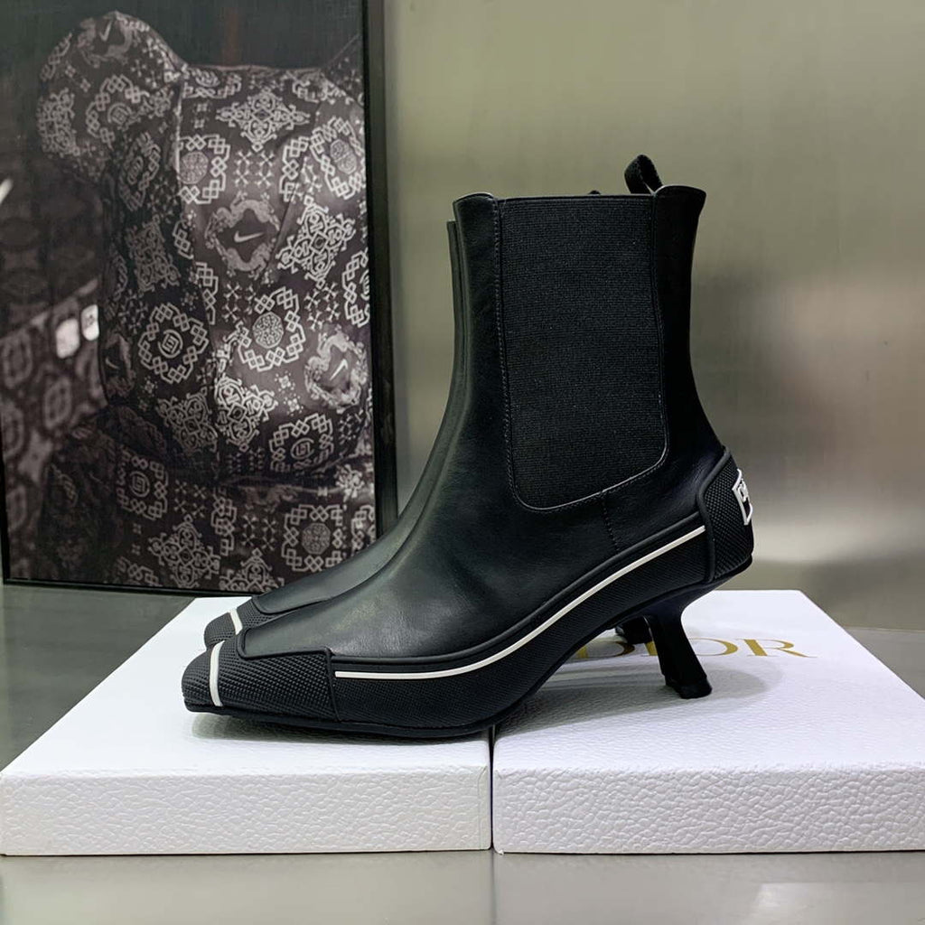 Dior Women's  Shoes KCI796VSO_S20X  D-Motion Heeled Ankle Boot 191441