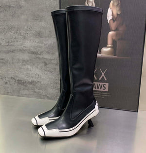 Dior Women's Shoes KCI799NSR_S20X D-Motion Heeled Boot 191443 - 34 - View 3