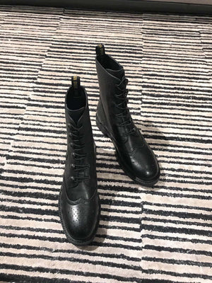Dior Women's Shoes KCI669OBR_S900 Dior Camp Ankle Boot 137960 - 35 - View 2