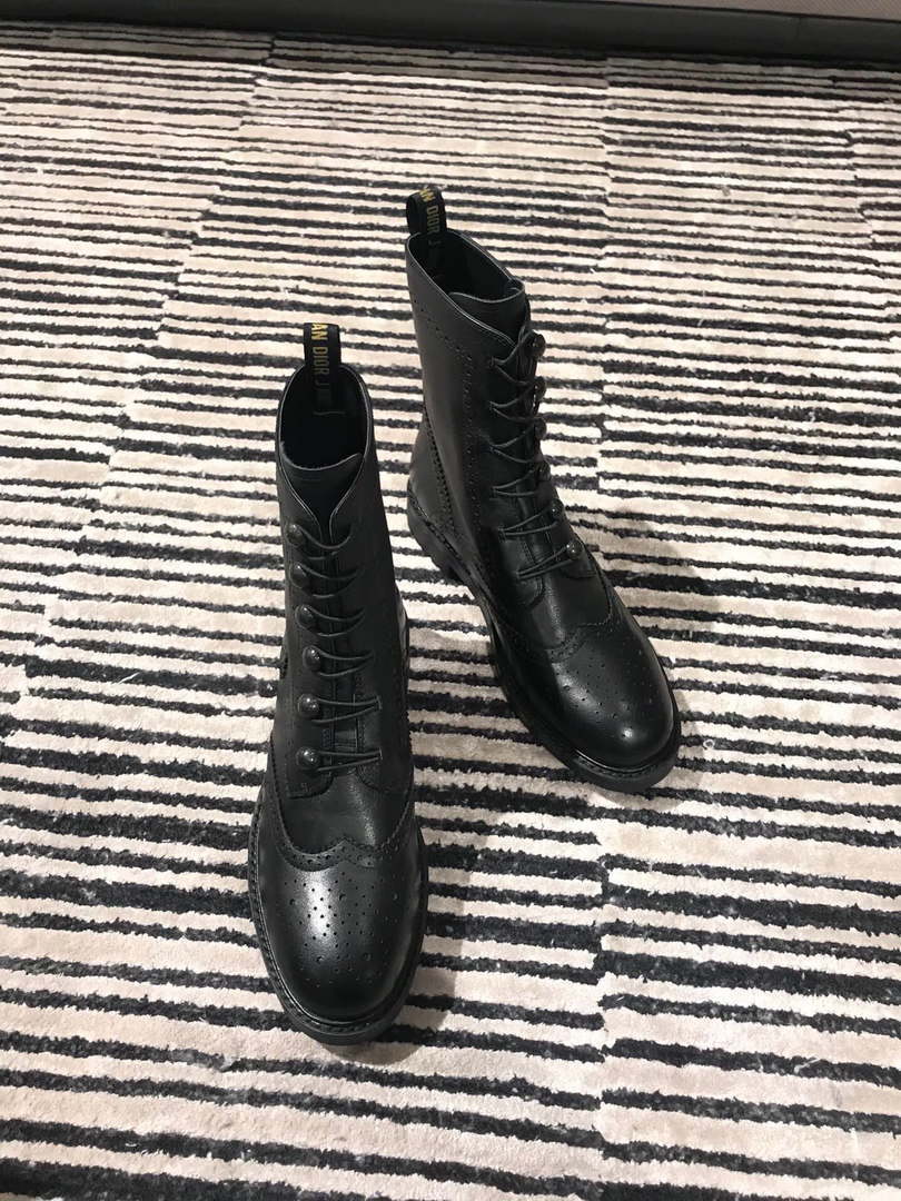 Dior Women's Shoes KCI669OBR_S900 Dior Camp Ankle Boot 137960