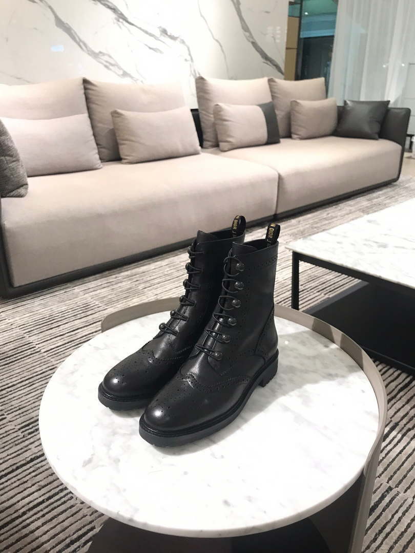 Dior Women's Shoes KCI669OBR_S900 Dior Camp Ankle Boot 137960