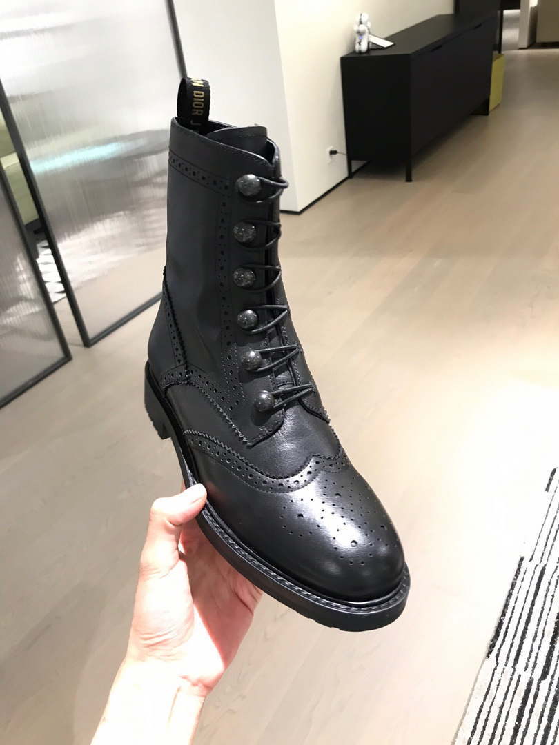 Dior Women's Shoes KCI669OBR_S900 Dior Camp Ankle Boot 137960