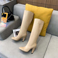 Fendi Women Shoes Cut Multicolor leather high-heeled boots 192496