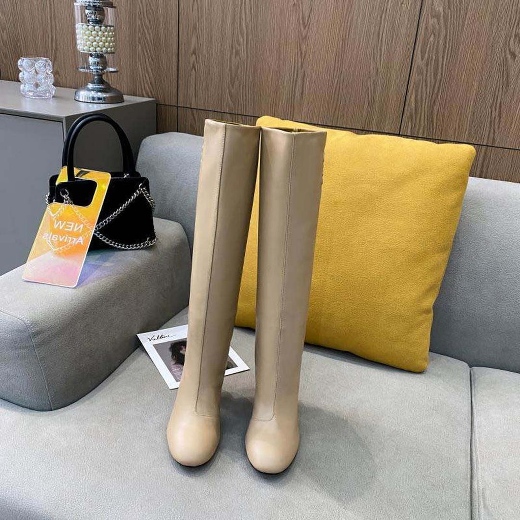 Fendi Women Shoes Cut Multicolor leather high-heeled boots 192496