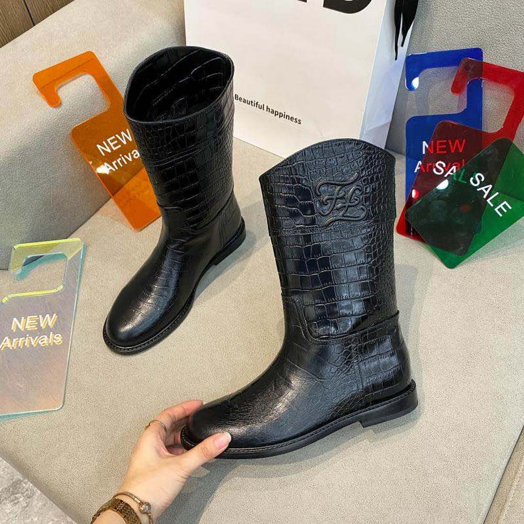 Fendi Women Shoes Rockoko boots 192502