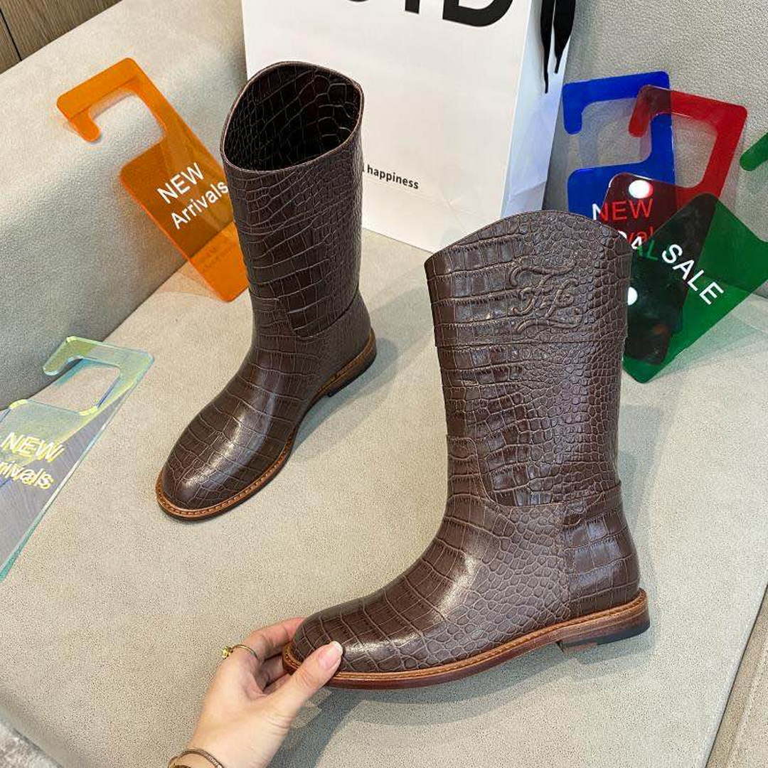 Fendi Women Shoes Rockoko boots 192503 - 35 - View 1