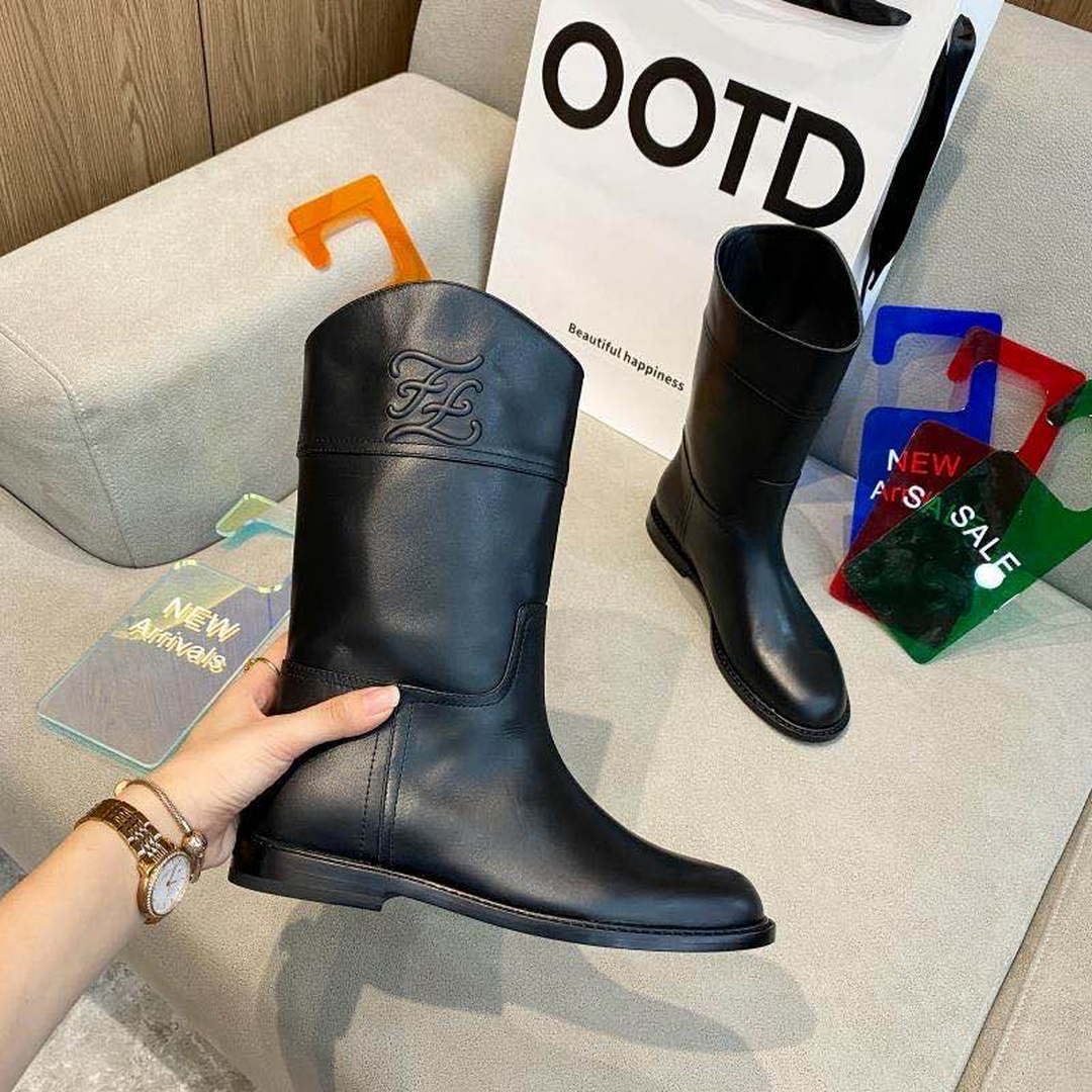 Fendi Women Shoes Rockoko boots 192506