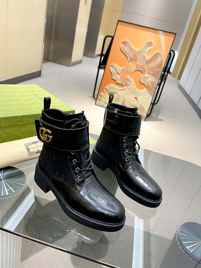 Gucci Women Shoes Style ?670397 17K20 1000 Women's ankle boot with Double G 191520