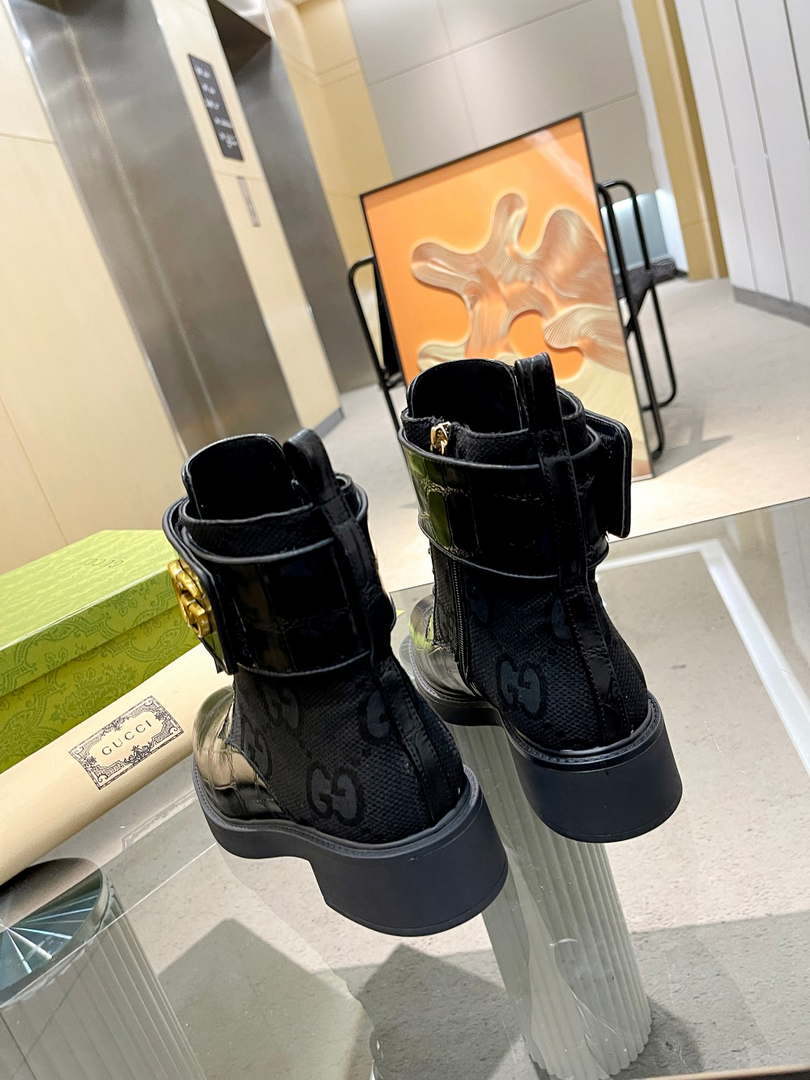 Gucci Women Shoes Style ?670397 17K20 1000 Women's ankle boot with Double G 191520