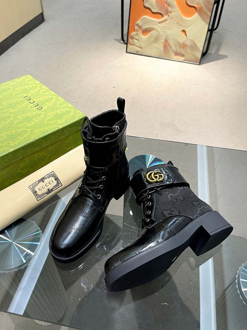 Gucci Women Shoes Style ?670397 17K20 1000 Women's ankle boot with Double G 191520