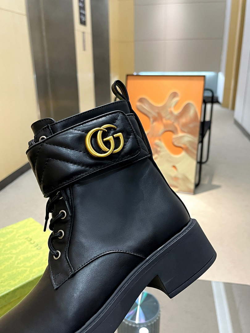 Gucci Women Shoes Style ?670397 17K20 1000 Women's ankle boot with Double G 191521
