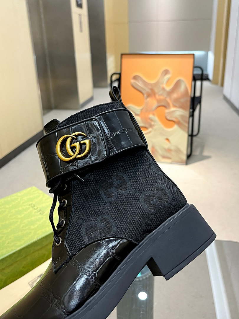 Gucci Women Shoes Style ?670397 17K20 1000 Women's ankle boot with Double G 191520