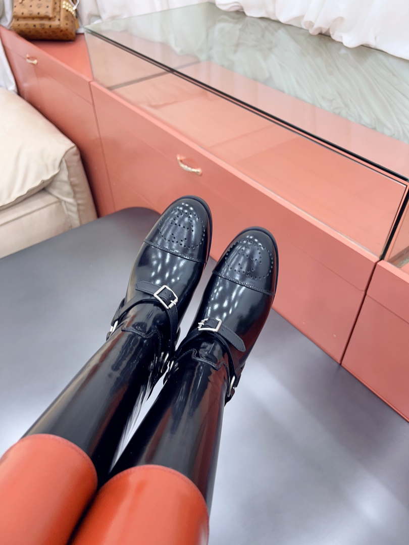 Gucci Women Shoes Style ?674670 DS8J0 1079 Knee-high boot with harness 192113