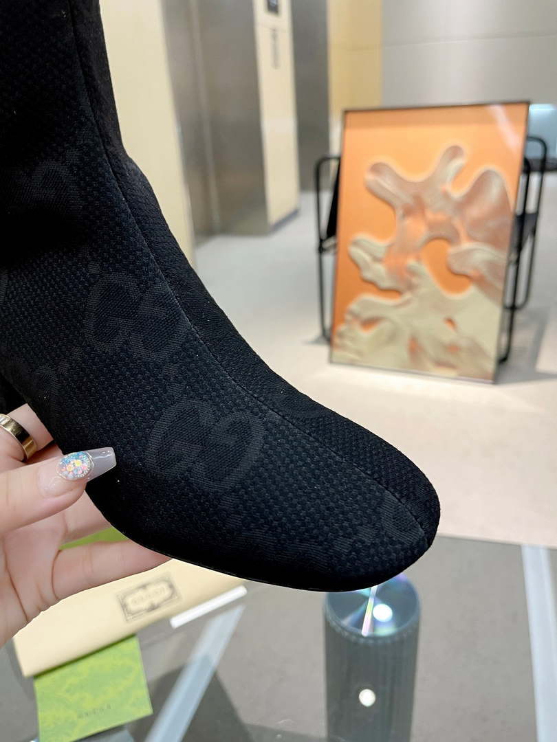 Gucci Women Shoes Style ?678278 HVKL0 9786 Knee-high boot with harness 191535