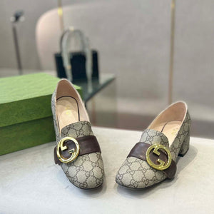 Gucci Women Shoes Style ?700271 DKSD0 1000 Women's lug sole Interlocking G loafer 191396 - 35 - View 4