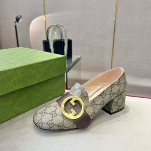 Gucci Women Shoes Style ?700271 DKSD0 1000 Women's lug sole Interlocking G loafer 191396 - 35 - View 7