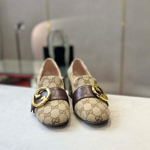 Gucci Women Shoes Style ?700271 DKSD0 1000 Women's lug sole Interlocking G loafer 191397 - 35 - View 1