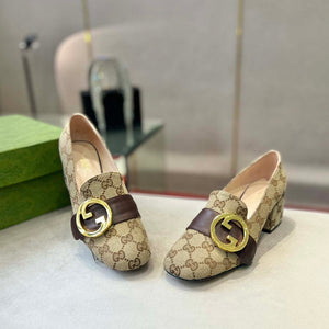Gucci Women Shoes Style ?700271 DKSD0 1000 Women's lug sole Interlocking G loafer 191397 - 35 - View 4