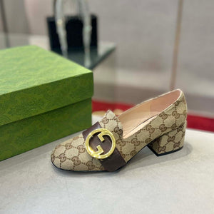 Gucci Women Shoes Style ?700271 DKSD0 1000 Women's lug sole Interlocking G loafer 191397 - 35 - View 8