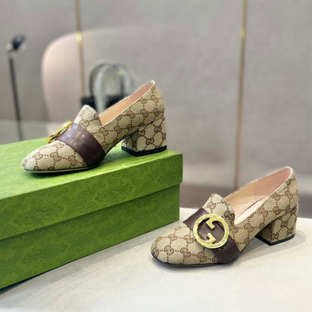 Gucci Women Shoes Style ?700271 DKSD0 1000 Women's lug sole Interlocking G loafer 191397