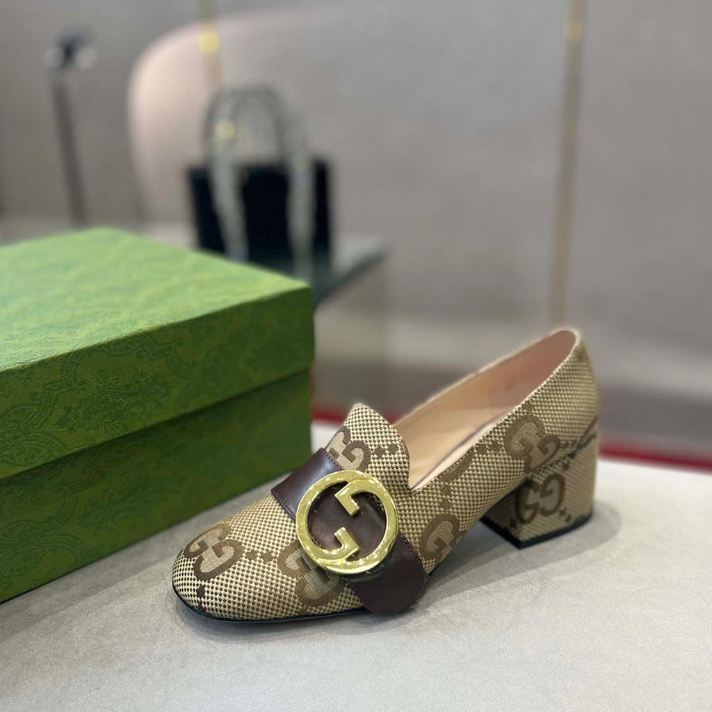 Gucci Women Shoes Style ?700271 DKSD0 1000 Women's lug sole Interlocking G loafer 191398