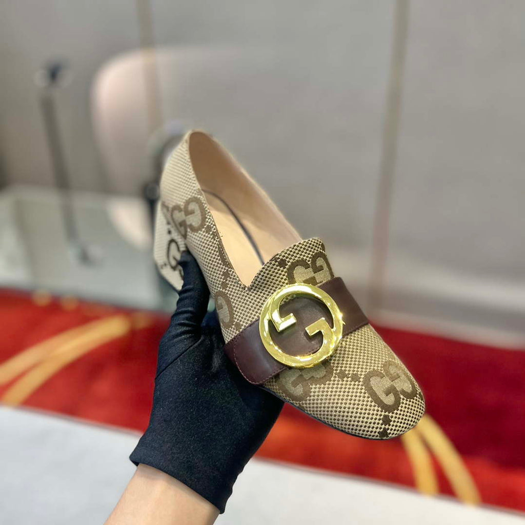 Gucci Women Shoes Style ?700271 DKSD0 1000 Women's lug sole Interlocking G loafer 191398
