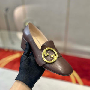 Gucci Women Shoes Style ?700271 DKSD0 1000 Women's lug sole Interlocking G loafer 191399 - 35 - View 6