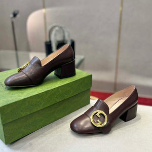 Gucci Women Shoes Style ?700271 DKSD0 1000 Women's lug sole Interlocking G loafer 191399 - 35 - View 5