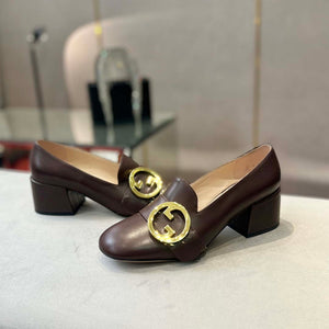 Gucci Women Shoes Style ?700271 DKSD0 1000 Women's lug sole Interlocking G loafer 191399 - 35 - View 2