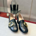 Gucci Women Shoes Style ?700271 DKSD0 1000 Women's lug sole Interlocking G loafer 191400