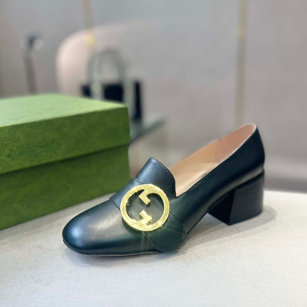 Gucci Women Shoes Style ?700271 DKSD0 1000 Women's lug sole Interlocking G loafer 191400