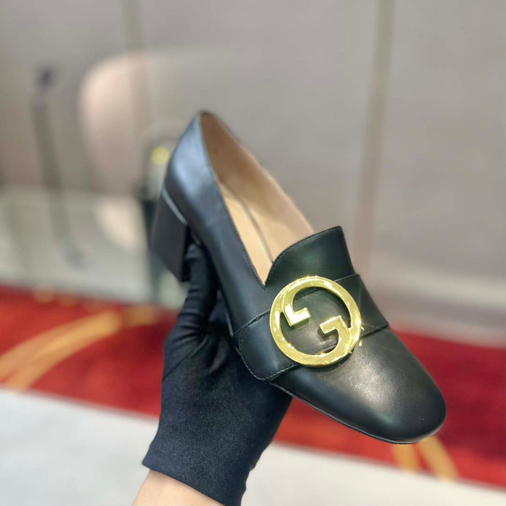 Gucci Women Shoes Style ?700271 DKSD0 1000 Women's lug sole Interlocking G loafer 191400
