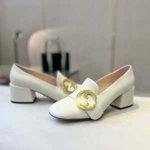 Gucci Women Shoes Style ?700271 DKSD0 1000 Women's lug sole Interlocking G loafer 191401 - 35 - View 4