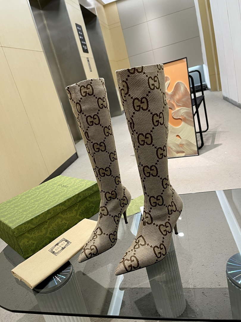 Gucci Women Shoes Style ?715584 AFE70 2341 Gucci women's knee-high boot 191525