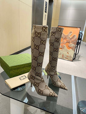 Gucci Women Shoes Style ?715584 AFE70 2341 Gucci women's knee-high boot 191525 - 34 - View 4
