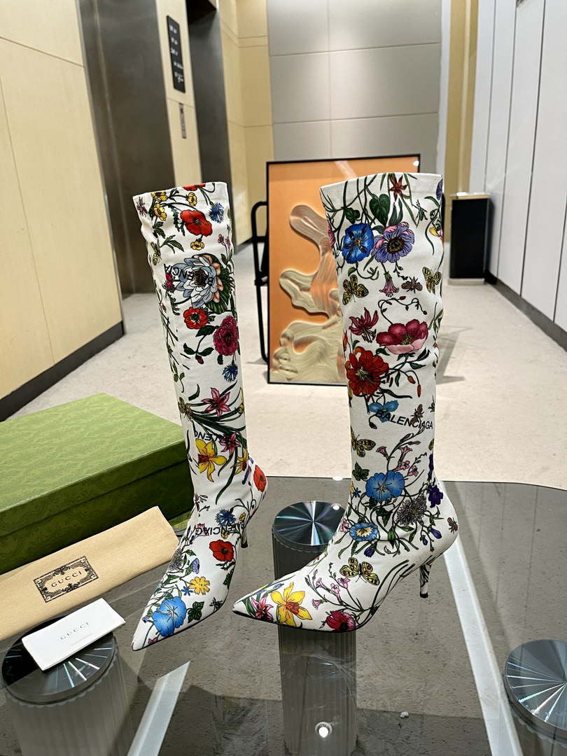Gucci Women Shoes Style ?715584 AFE70 2341 Gucci women's knee-high boot 191526