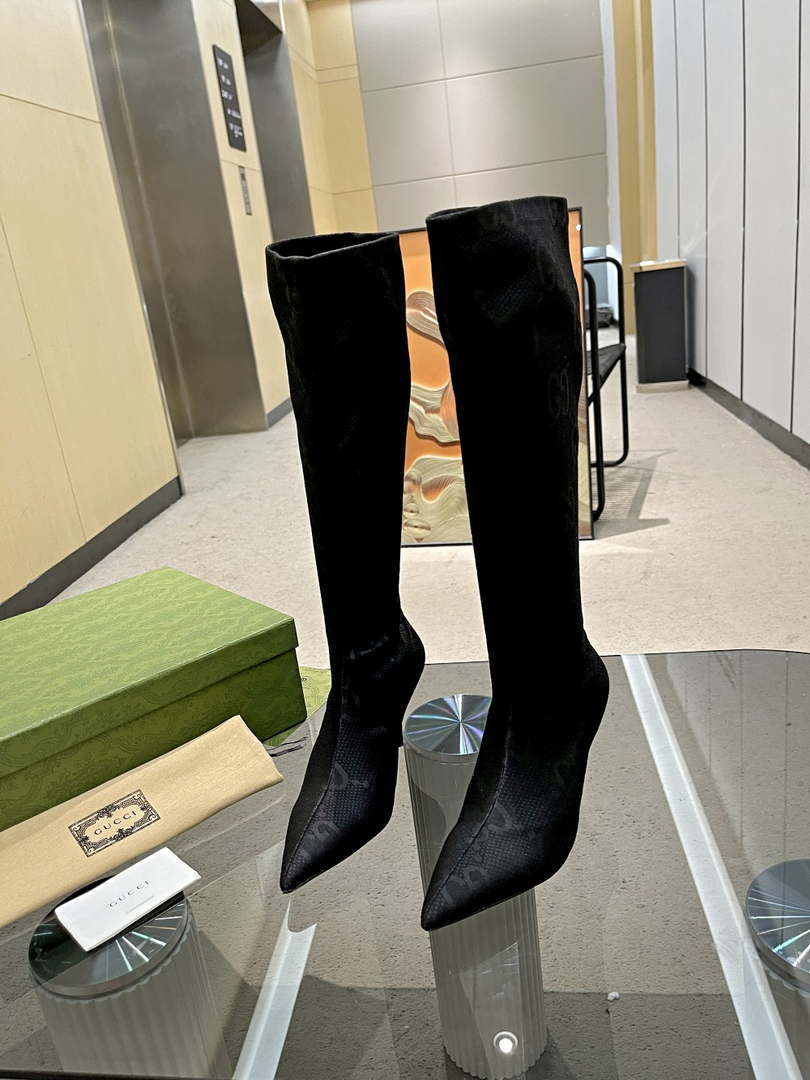 Gucci Women Shoes Style ?715584 AFE70 2341 Gucci women's knee-high boot 191527