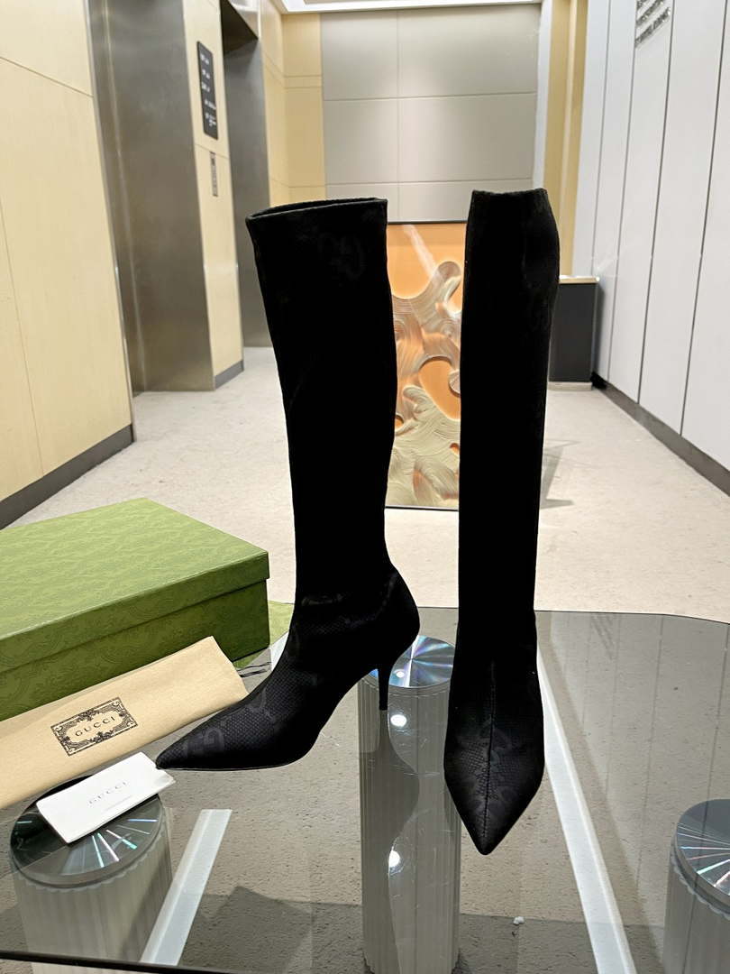 Gucci Women Shoes Style ?715584 AFE70 2341 Gucci women's knee-high boot 191527