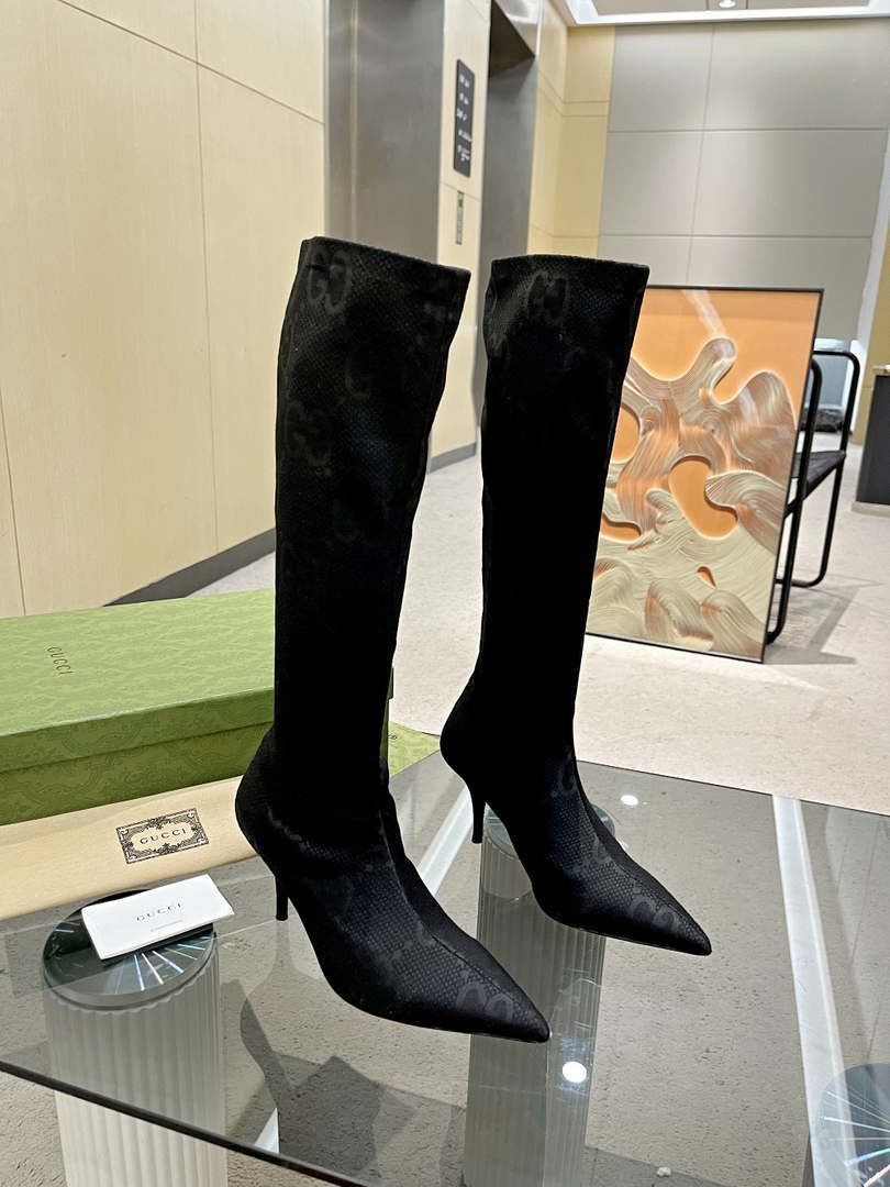 Gucci Women Shoes Style ?715584 AFE70 2341 Gucci women's knee-high boot 191527