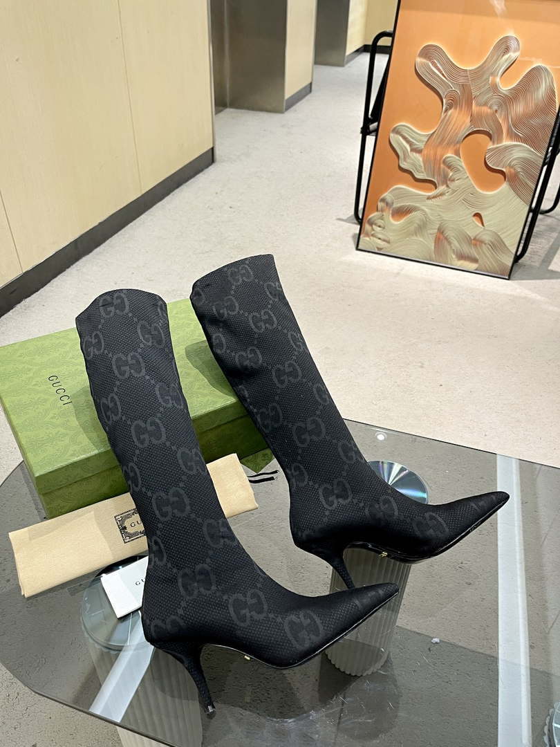 Gucci Women Shoes Style ?715584 AFE70 2341 Gucci women's knee-high boot 191527