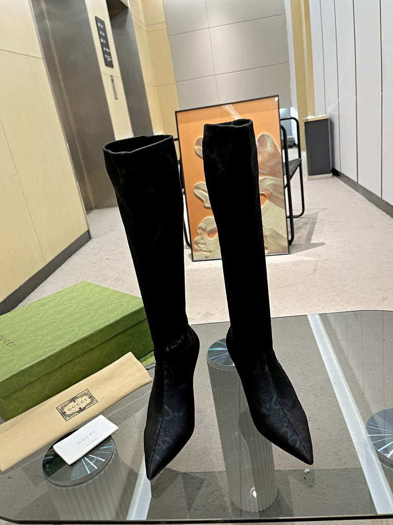 Gucci Women Shoes Style ?715584 AFE70 2341 Gucci women's knee-high boot 191527