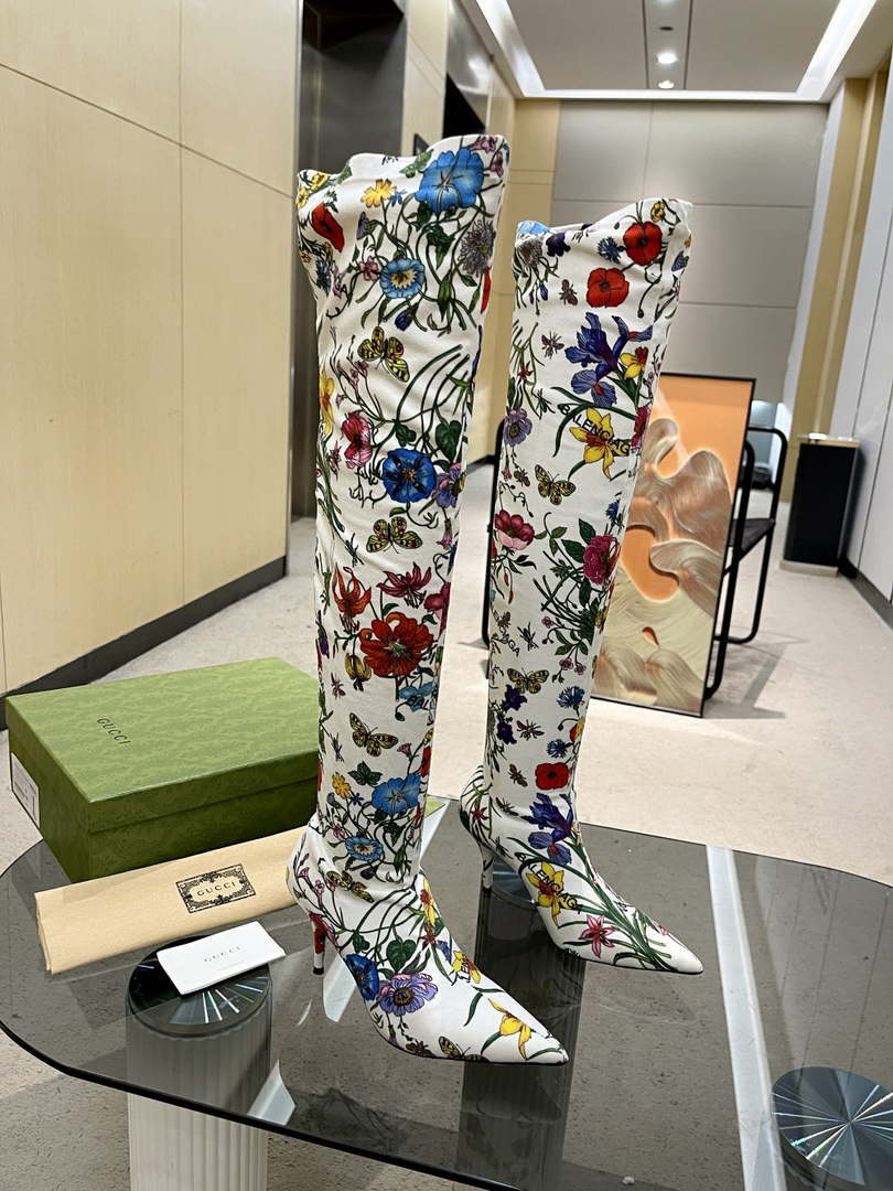Gucci Women Shoes Style ?715584 AFE70 2341 Gucci women's knee-high boot 191529