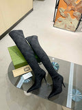Gucci Women Shoes Style ?715584 AFE70 2341 Gucci women's knee-high boot 191530