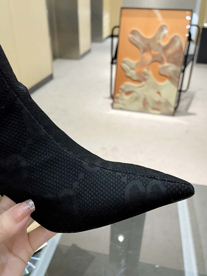 Gucci Women Shoes Style ?718378 FAAQP 1008 Women's GG knit ankle boots 191524