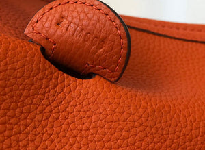 Hermes H083434 Evelyne III 29 bag Designer Hermes Shoulder Bag 203871 Orange - Default Title - View 8